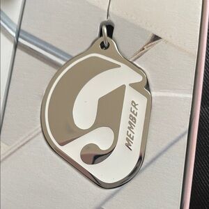 Glossier Elegant Membership Card in Gray